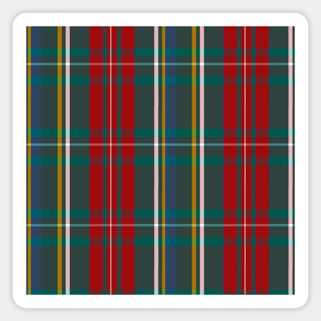 tartan Sticker by dreamtravel